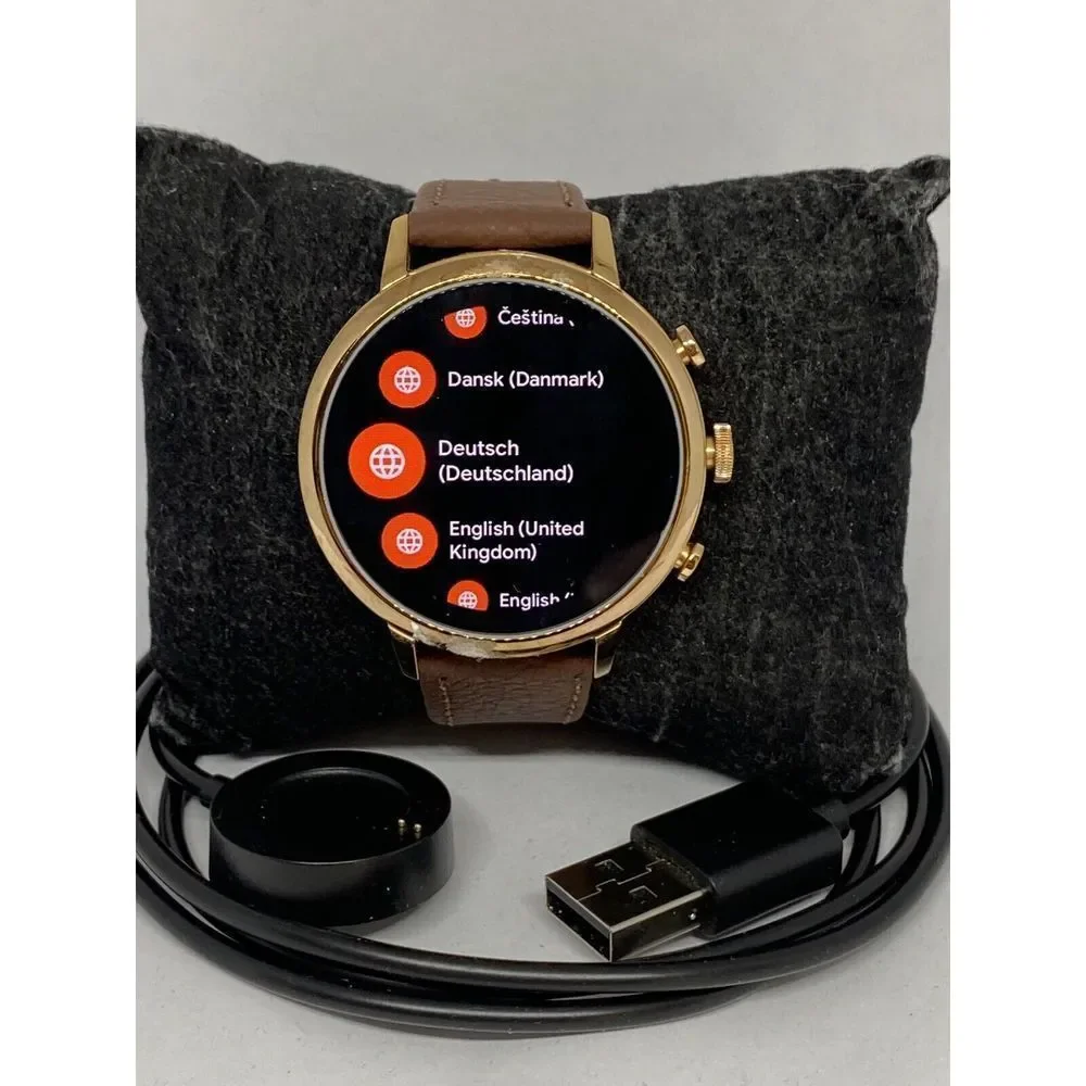 Fossil Gen 4 Authentic Digital Dial Smart Watch Custom Band FTW6018 LT287
